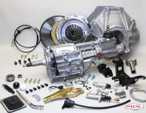Package, Auto to WC T-5z, SBF 350hp 65-66 Mustang